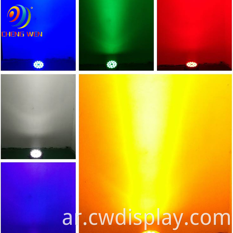 18pcs Waterproof Led Par Light